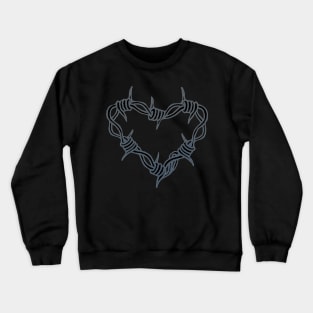 Barbed Wire Heart Crewneck Sweatshirt